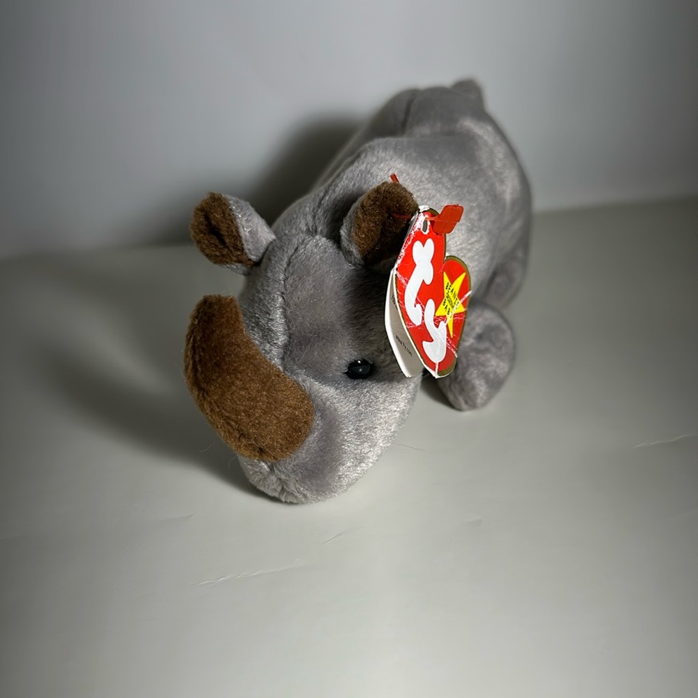 Spike the rhino Ty beanie baby Scaly
